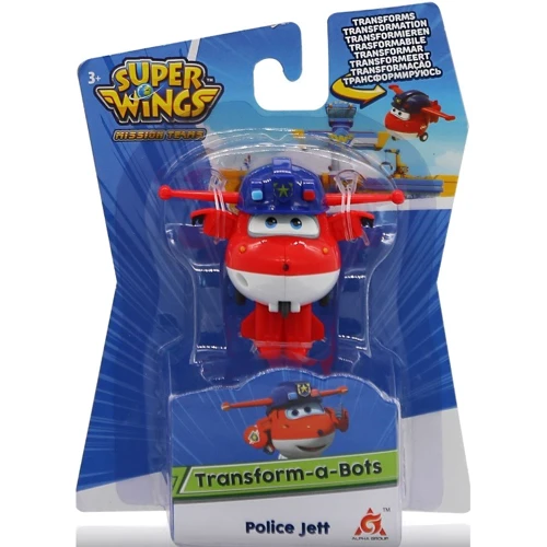 Игрушка-трансформер Super Wings Jett Джетт полицейский (EU730031)