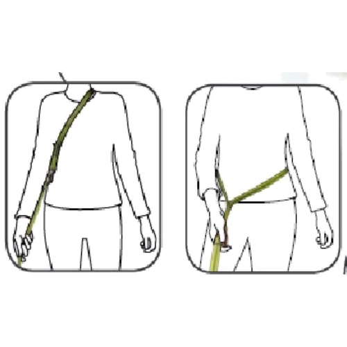Поводок для собак Croci Hiking Antishock для дрессировки 200х2.5 см красный (C5079975): Тип Поводок