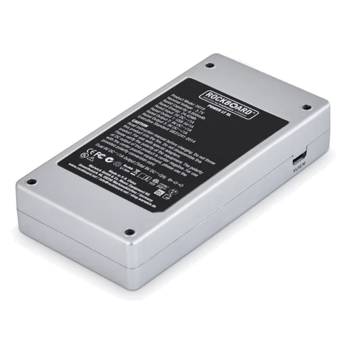 Блок питания для гитарных педалей Мобильный аккумулятор ROCKBOARD Power LT XL (Silver) фото 3