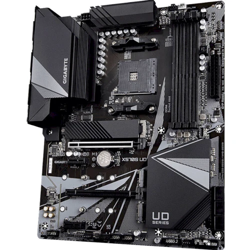 GIGABYTE X570S UD: Роз'єми на задній панелі Ethernet RJ-45, USB 2.0, USB 3.2 Gen 1, USB 3.1 Gen 2