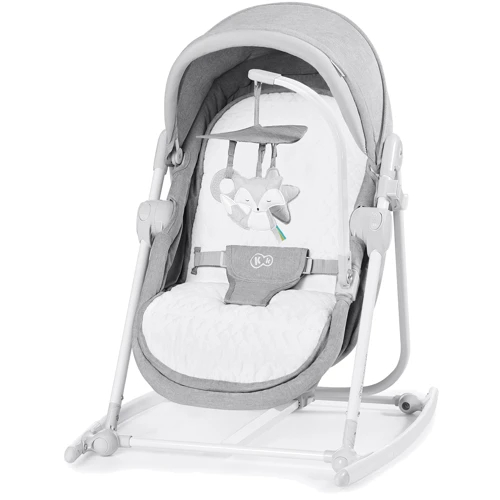Шезлонг-гойдалка 5 в 1 Kinderkraft Unimo 2020 Stone Grey (KKBUNIOGRY000N): Тип крісло качалка