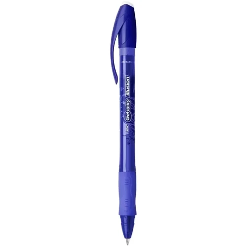 Гелевая ручка BIC Gel-ocity Illusion, синий, 1 шт.: Тип Гелевые
