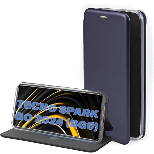 Чехол для телефонов BeCover Book Exclusive Deep Blue for Tecno Spark Go 2024 (BG6) (711255)