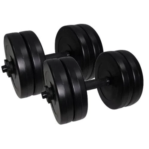 Гантель Newt Rock Pro 2 шт по 10.5 кг наборные композитные в пластиковой оболочке (NE-PL-G-010-2)