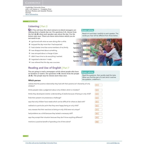 Complete First 2nd Edition: Workbook with Key with Audio CD: Жанр Учебники и пособия