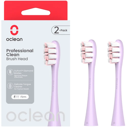 

Насадка для щетки Oclean P1C13 P02 Professional Clean Brush Head Purple (2 шт) (6970810554151)
