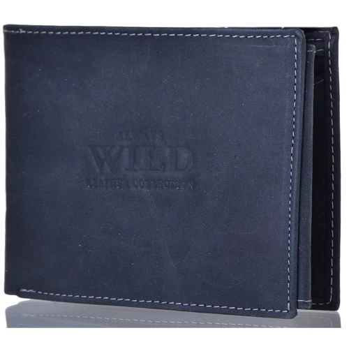 Мужское портмоне Always Wild черное (DNKN992-MHU-black)