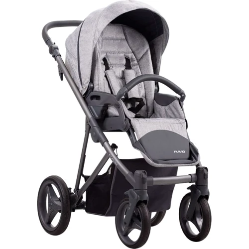 Детская коляска 2 в 1 Bebetto FLAVIO 04 light gray: Тип коляски Универсальная коляска (2-в-1)