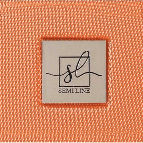 Валіза Semi Line 20" (S) Orange/Black оранжевий/чорний (T5675-2): Тип ручки Телескопическая ручка, Короткая ручка
