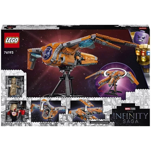 LEGO Super Heroes Корабель Вартових (76193): Кількість деталей, шт. 1901