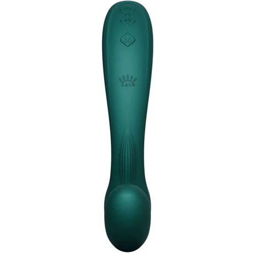 Вибратор-пульсатор с вакуумной насадкой Zalo – Talis G-Spot PulseWave Vibrator Turquoise Green