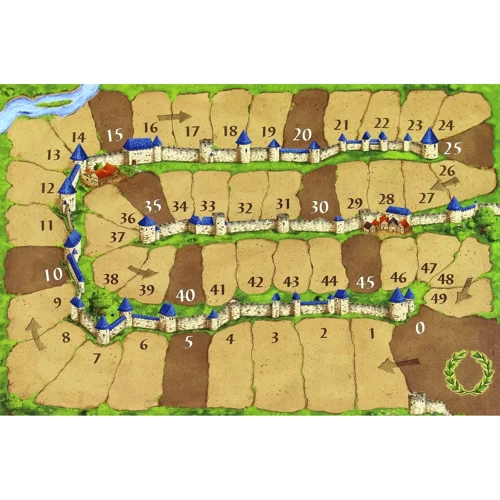 Настольная игра Z-Man Games Carcassonne Big Box EN НА АНГЛИЙСКОМ ЯЗЫКЕ: Возраст от 7-ти лет