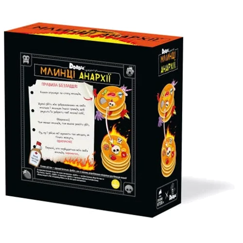 Настольная игра Rozum Доббль. Блины Анархии (Dobble Anarchy Pancakes) (укр.) (R060UA): Производитель ROZUM