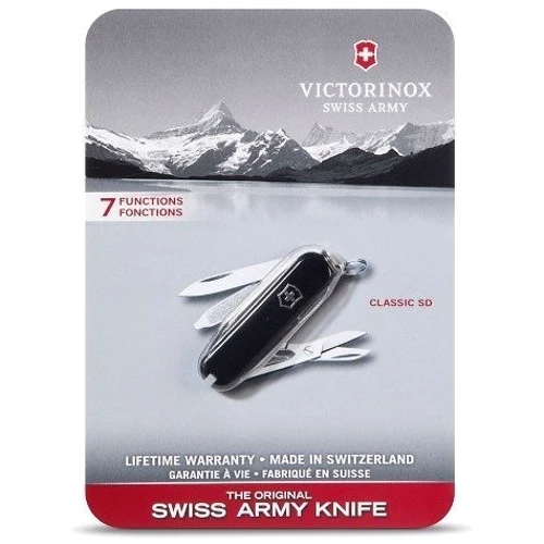Мультитул Victorinox Classic Sd (0.6223.3B1) (Vx06223.3B1): Количество инструментов 7