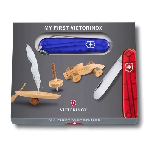Мультитул Victorinox My First 84мм/9предметов/синий-прозрачный (0.2373.T2): Тип мини-мультитул