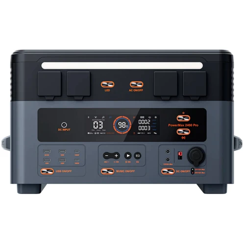 Зарядная станция Oscal PowerMax 2400 Pro 2400W 2016Wh: Емкость аккумулятора, Вт/ч 2016