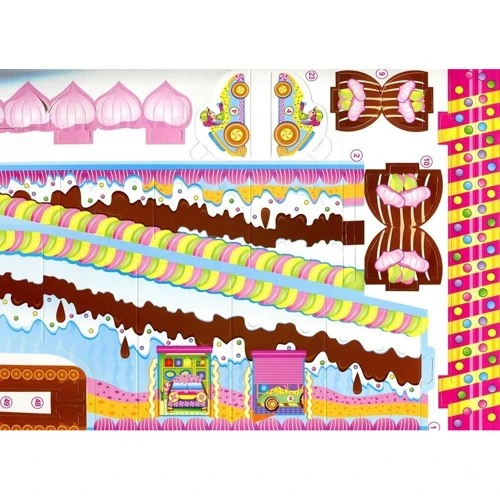 3D гра конструктор. Candy land: Виробник Елвик