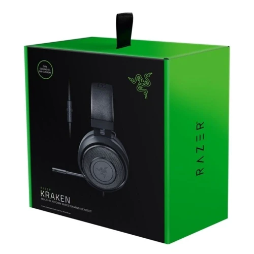 Навушники Razer Kraken Black у подарунок до ноутбука фото 4