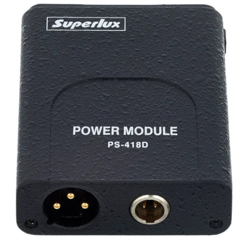 Источник фантомного питания/предусилитель SUPERLUX PS418D: Производитель Superlux