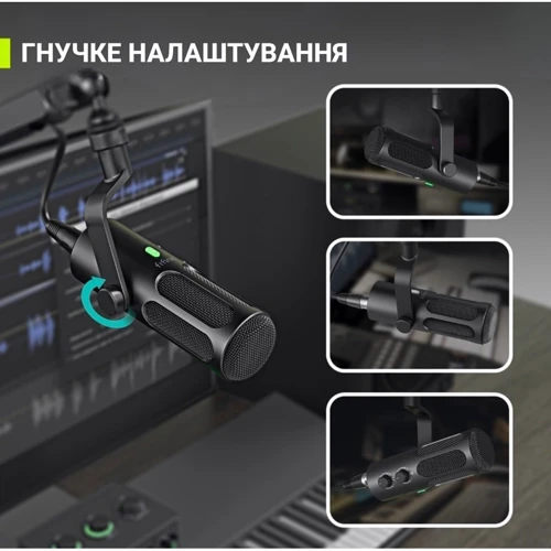 Динамический USB/XLR микрофон Fifine Tank 3 фото 9
