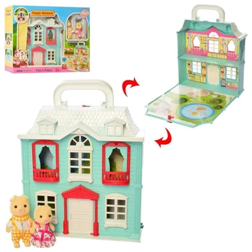 Животные флоксовые Дом, свет, звук, 2 фигурки (MBE18-3): Производитель Noname