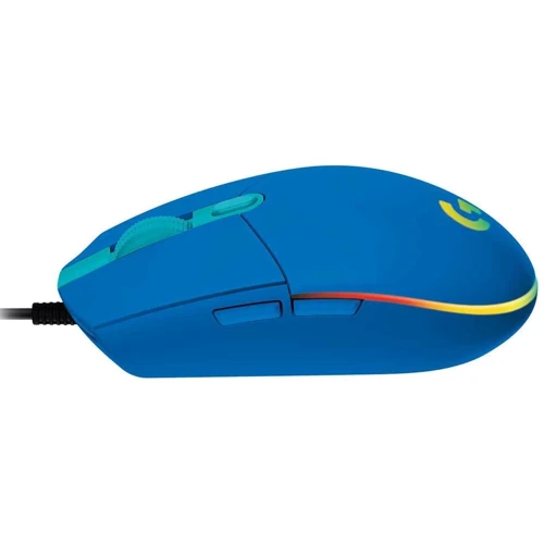Мышь Logitech Wireless G203 Gaming Lightsync RGB Blue: Интерфейс подключения USB