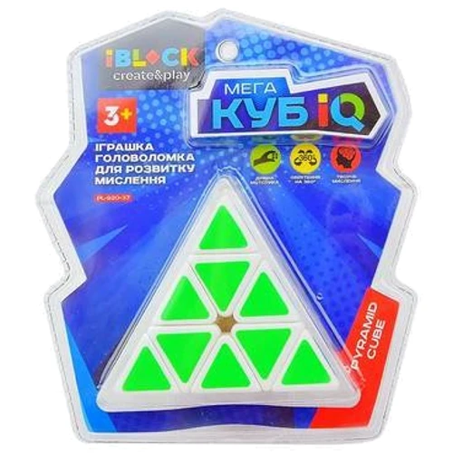Кубик логика iBlock Пирамида на планшетке (PL-920-37)