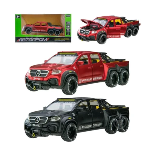 Машина АВТОПРОМ Mercedes, красная (7584): Тип Готовая модель