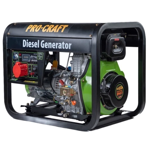 Генератор дизельный Procraft DP65/3: Тип двигателя 4-х тактный (одноцилиндровый)