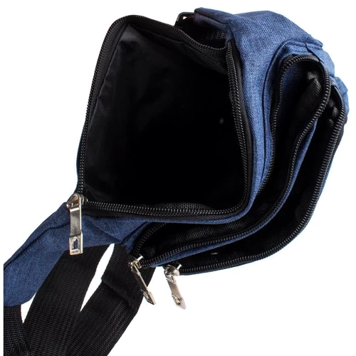 Мужская поясная сумка Valiria Fashion синяя (4DETBP3255-6): Страна производитель Китай