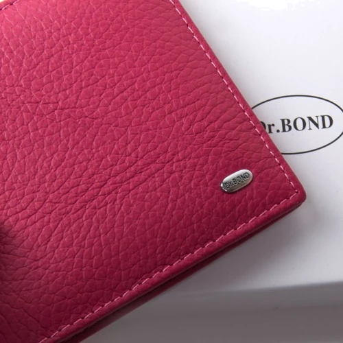 Женский кошелек Dr. Bond розовый (35162 pink-red): Пол Женский