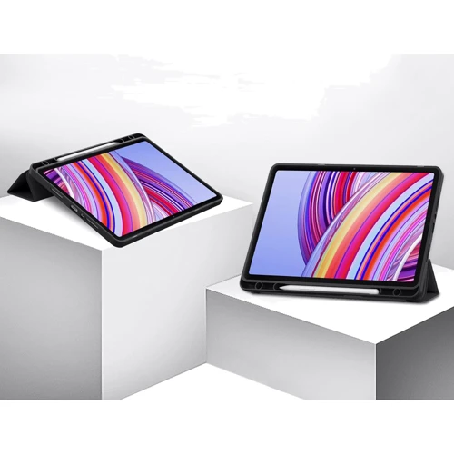Аксесуар для планшетних ПК BeCover Flexible TPU Mate з Pencil Mount Black для Xiaomi Poco Pad (711582) фото 6