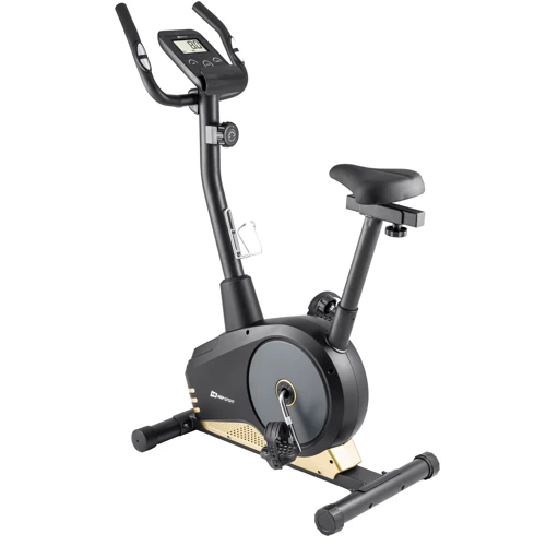 Велотренажер Hop-Sport HS-2080 Spark model 2020 черный/золотой