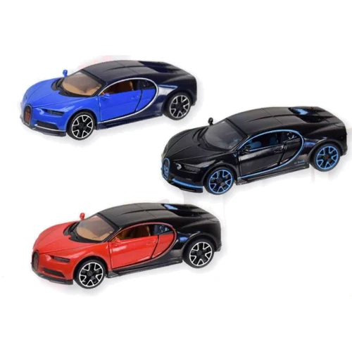 Машинка металл 7866 АВТОПРОМ, 1:32-36 BUGATTI Chiron, 3 цвета: Производитель АВТОПРОМ