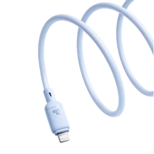 Кабель Baseus Cable USB-C to Lightning Silky Series 20W 1m Blue (P10377700313-00): Длина 1 м