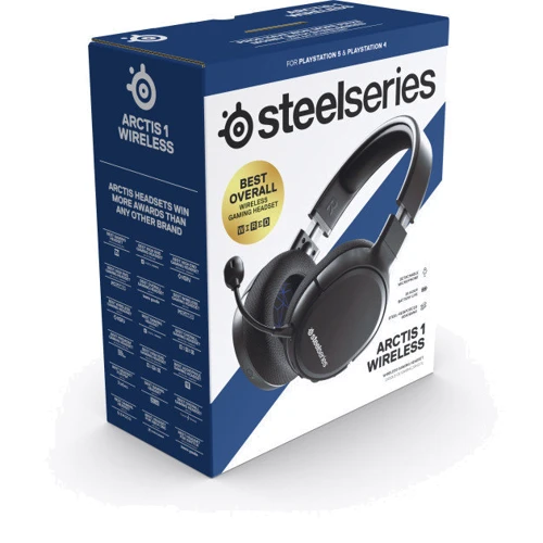 Навушники SteelSeries Arctis 1 Wireless for PS5 (61519): Тип конструкції повнорозмірні