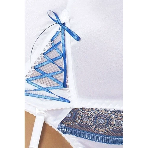 Корсет Passion ELENI CORSET white 4XL/5XL