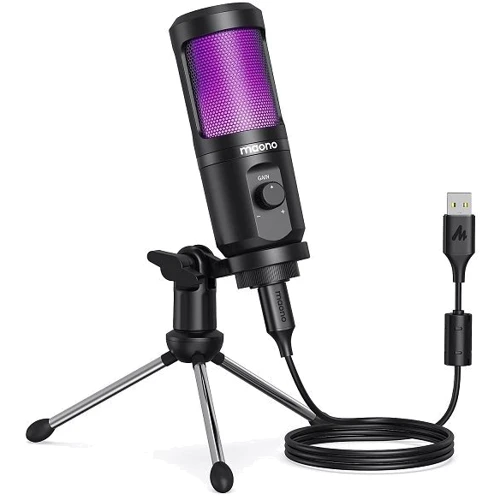 Микрофон Maono AU-PM461TR RGB Black