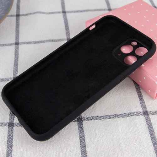 Чохол для iPhone Mobile Case Silicone Case Full Camera Protective Black для iPhone 14 Pro: Колір черный