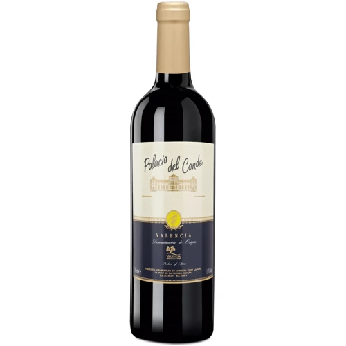 Вино Anecoop Palacio del Conde D.O., красное сухое, 13% 0.75л (MAR8412276238124)