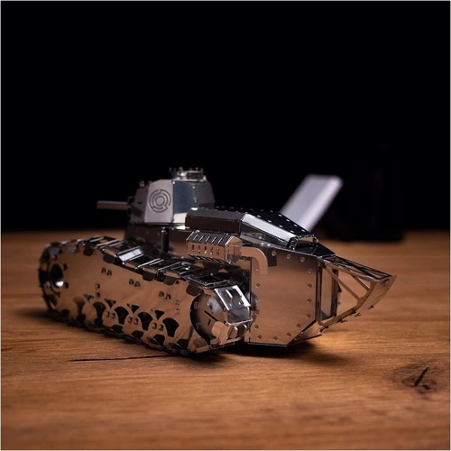 Коллекционная модель-конструктор Metal Time Nimble Fighter Танк Renault FT-17 (MT010) фото 3