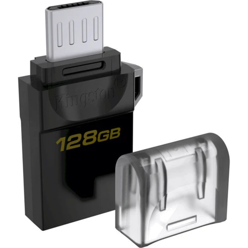 USB-флешка Kingston 128GB DataTraveler MicroDuo USB 3.2/microUSB Black/Silver (DTDUO3G2/128GB): Максимальная скорость записи, МБ/с 10