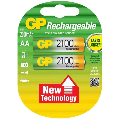 Gp AA R6 2100mAh 1,2V * 2 (GP210AAHC-2UEC2 / 4891199055928)