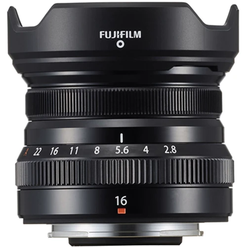 Объектив для фотоаппарата Fujifilm XF 16mm F2.8 R WR Black: Байонет Fujifilm X