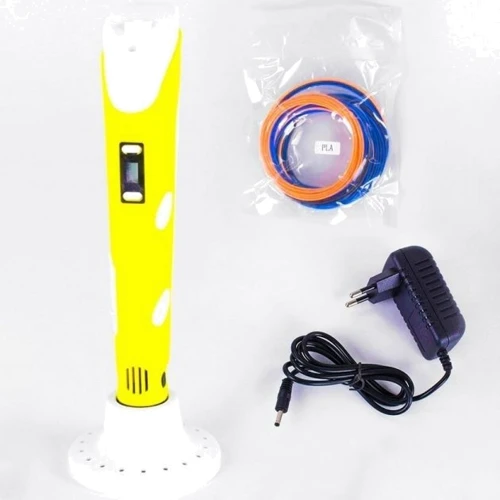 Ручка 3D 4FUN Game Club желтый (86939)