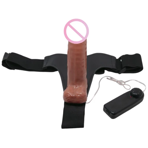 Страпон LYBAILE Ultra Passionate Harness Vibrating 6,2"