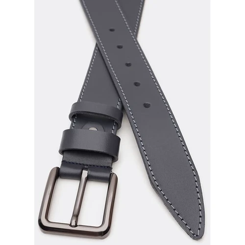 Мужской ремень Borsa Leather синий (V1115FX52-navy): Пол Мужской