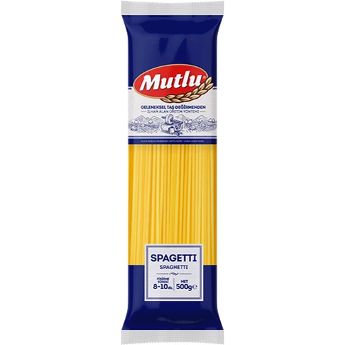 Макаронні вироби Mutlu Spaghetti 500 г (8690946250014)