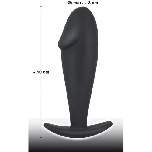 Анальная пробка Orion Black Velvets Silicone Plug