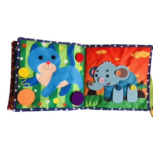 Текстильна книжка для малюків Bambini Поні (403679)